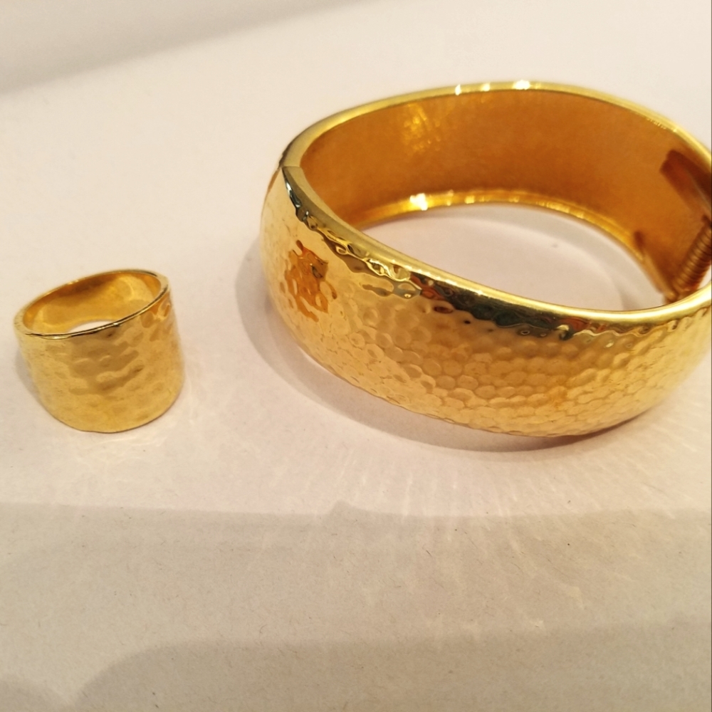 Premier Designs ring and cuff bracelet